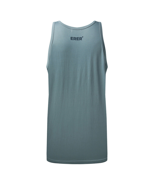 ERER(エルエル)の「メンズ ベーシック タンクトップ スカイブルー(Tシャツ/カットソー・レディース・スカイブルー・4)」の2枚目の写真