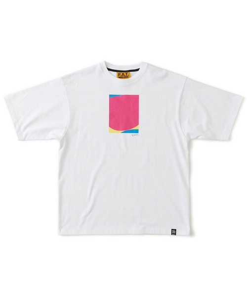 FAT(エフエイティー)の「S.I. "FLOAT"(Tシャツ/カットソー・メンズ・ホワイト/ブラック・JUMBO(XXL)/FAT(XL)/SKINNY(L)/TITCH(M))」の2枚目の写真