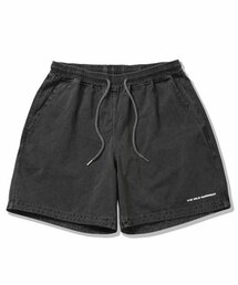 PIGMENT DYING COTTON PANTS [DARK GREY]