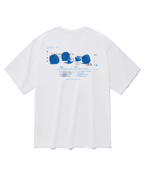 RADINEO(ラディネオ)の「レシピ 半袖Tシャツ ホワイト(Tシャツ/カットソー・メンズ・その他・LARGE/MEDIUM/SMALL/X-LARGE)」の1枚目の写真