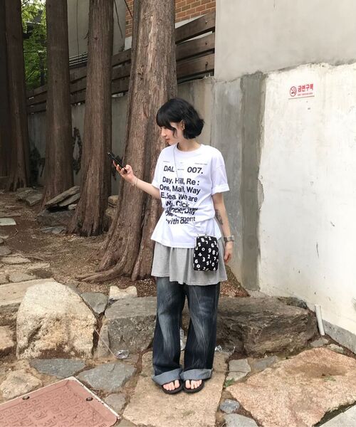 DURTの「OUR DAILY HALF SLEEVE TEE (WHITE)(Tシャツ/カットソー・レディース・その他・SMALL/MEDIUM/LARGE/X-LARGE)」の13枚目の写真