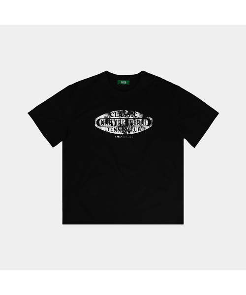 CLEVER FIELD(クレバーフィールド)の「ヴィンテージシグネチャーポイント半袖Tシャツ_ブラック(Tシャツ/カットソー・メンズ・その他・LARGE/MEDIUM/X-LARGE)」の1枚目の写真