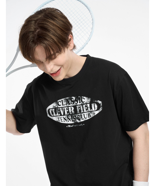 CLEVER FIELD(クレバーフィールド)の「ヴィンテージシグネチャーポイント半袖Tシャツ_ブラック(Tシャツ/カットソー・メンズ・その他・LARGE/MEDIUM/X-LARGE)」の3枚目の写真