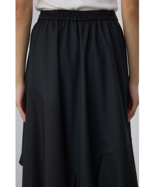 AZUL by moussy（アズールバイマウジー）の「【PLUS】レイヤードスカート（スカート・レディース・ブラック/グレー・MEDIUM/SMALL）」の8枚目の写真