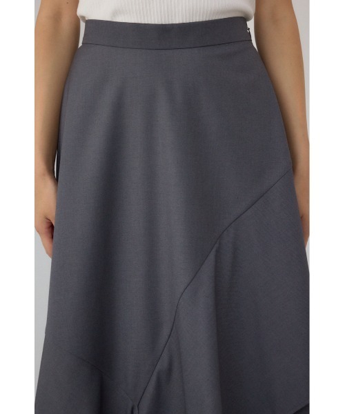 AZUL by moussy（アズールバイマウジー）の「【PLUS】レイヤードスカート（スカート・レディース・ブラック/グレー・MEDIUM/SMALL）」の18枚目の写真