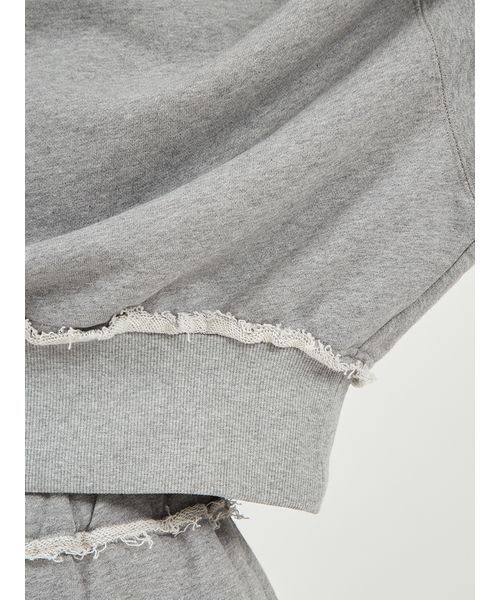 emmi（エミ）の「スウェットプルオーバー（スウェット・レディース・ライム/ダークネイビー/グレー・F）」の12枚目の写真