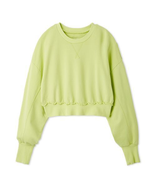 emmi（エミ）の「スウェットプルオーバー（スウェット・レディース・ライム/ダークネイビー/グレー・F）」の19枚目の写真