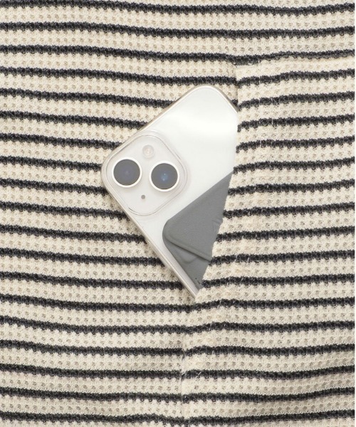 JEMORGAN(ジェーイーモーガン)の「『JEMORGAN LONG JOHNS/ジェーイーモーガンロングジョーンズ』CVCワッフルフルボーダーZIPパーカー【+】(パーカー・メンズ・ネイビー/ナチュラル・XL/L/M)」の17枚目の写真