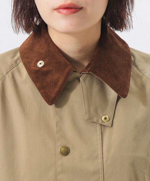 Barbour（バブアー）の「【別注】Barbour / Thornbury Jacket 26SS（ミリタリージャケット・レディース・オリーブ/ベージュ・ONE SIZE）」の14枚目の写真