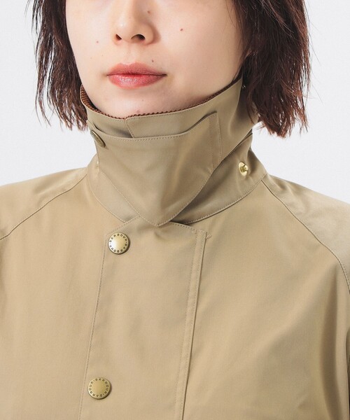 Barbour（バブアー）の「【別注】Barbour / Thornbury Jacket 26SS（ミリタリージャケット・レディース・オリーブ/ベージュ・ONE SIZE）」の17枚目の写真