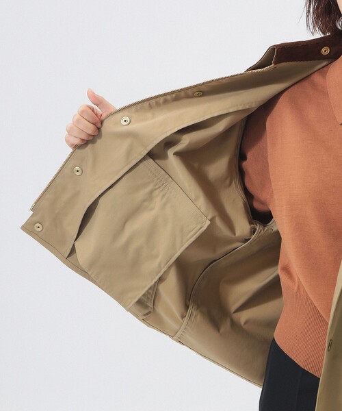 Barbour（バブアー）の「【別注】Barbour / Thornbury Jacket 26SS（ミリタリージャケット・レディース・オリーブ/ベージュ・ONE SIZE）」の20枚目の写真