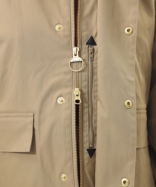Barbour（バブアー）の「【別注】Barbour / Thornbury Jacket 26SS（ミリタリージャケット・レディース・オリーブ/ベージュ・ONE SIZE）」の14枚目の写真