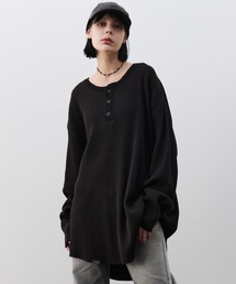 AIVER ヘビーワッフルモンスターL/S TEE