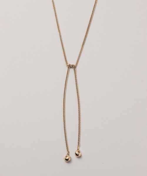 JOURNAL STANDARD relume（ジャーナルスタンダード　レリューム）の「《WEB・一部店舗限定》【relume×Oyama】チェーン ロングネックレス（ネックレス・レディース・ゴールド・FREE）」の5枚目の写真