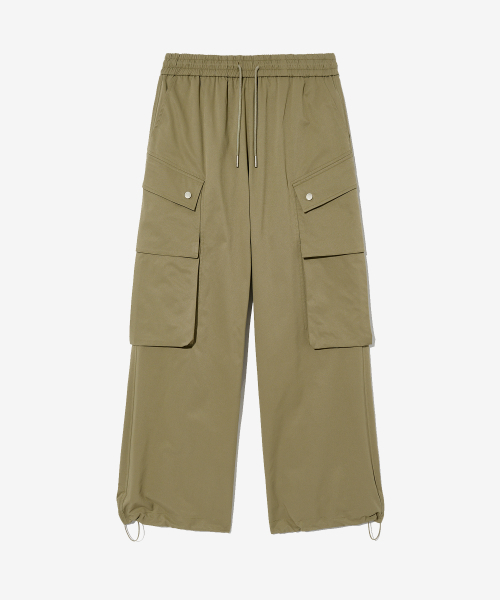 ECORR(エコル)の「ワイドビッグポケットバンディングパンツ_ベージュ(その他パンツ・メンズ・その他・3(XL)/1(M)/2(L))」の1枚目の写真
