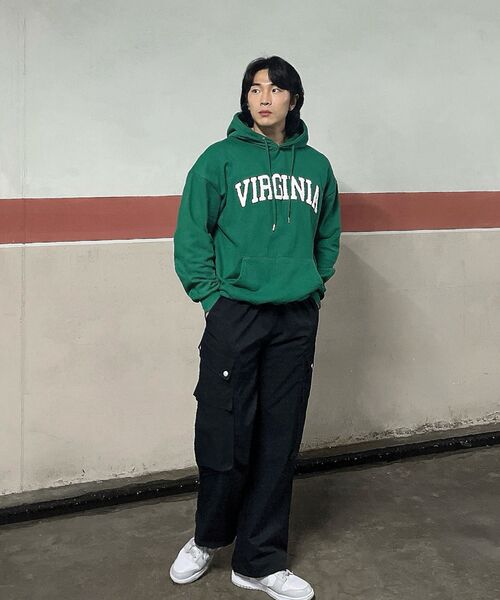 ECORR(エコル)の「ワイドビッグポケットバンディングパンツ_ベージュ(その他パンツ・メンズ・その他・3(XL)/1(M)/2(L))」の6枚目の写真