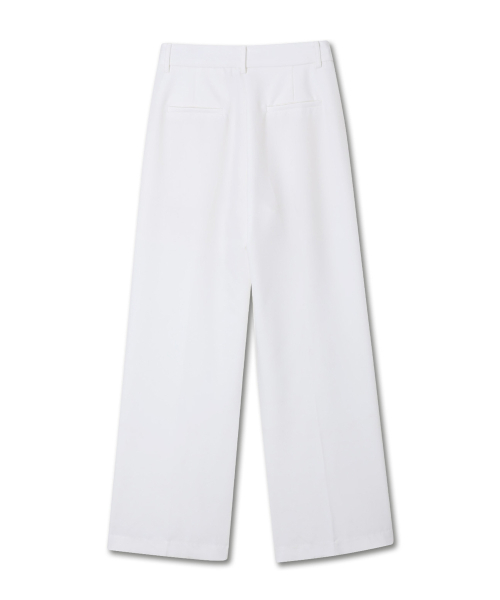 MICHIKO LONDON(ミチコ ロンドン)の「リラックスツーピンタックワイドスラックスアイボリー(スラックス・レディース・その他・LARGE/SMALL/MEDIUM)」の5枚目の写真