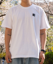 EロゴオーバーサイズハーフTシャツホワイト