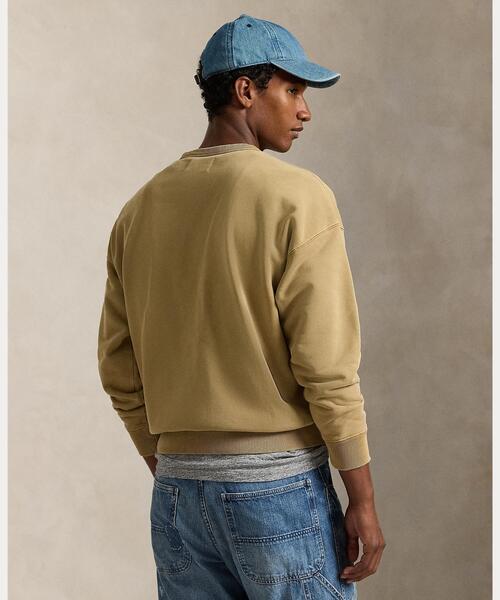 POLO RALPH LAUREN(ポロ ラルフ ローレン)の「リラックス フィット ループバック フリース スウェットシャツ(スウェット・メンズ・ブラウン系3・L/M/S/XS)」の4枚目の写真