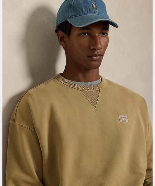 POLO RALPH LAUREN(ポロ ラルフ ローレン)の「リラックス フィット ループバック フリース スウェットシャツ(スウェット・メンズ・ブラウン系3・L/M/S/XS)」の5枚目の写真