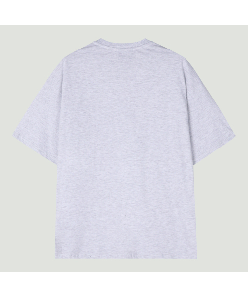 DOUBLE EIGHT（ダブルエイト）の「グラフィティロゴ半袖（ホワイトメランジ）（Tシャツ/カットソー・メンズ・ライトグレー・FREE）」の2枚目の写真