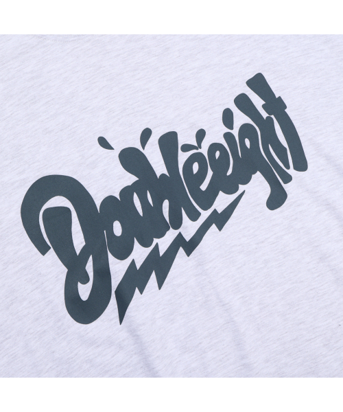 DOUBLE EIGHT（ダブルエイト）の「グラフィティロゴ半袖（ホワイトメランジ）（Tシャツ/カットソー・メンズ・ライトグレー・FREE）」の3枚目の写真