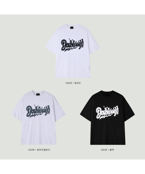 DOUBLE EIGHT（ダブルエイト）の「グラフィティロゴ半袖（ホワイトメランジ）（Tシャツ/カットソー・メンズ・ライトグレー・FREE）」の4枚目の写真