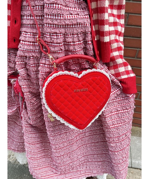 PINK HOUSE(ピンクハウス)の「ギンガムチェックフリルワンピース(ワンピース・レディース・チョコ/ブラック/レッド/グリーン・フリー)」の17枚目の写真