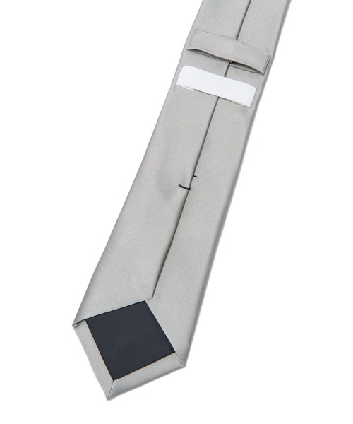 SOPHNET.(ソフネット)の「SILK NECKTIE(ネクタイ・メンズ・シルバー/ブラック・FREE)」の5枚目の写真