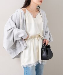 CIAOPANIC TYPY（チャオパニックティピー）の「サテンレースウエストドロストキャミチュニック（チュニック）」