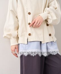 CIAOPANIC TYPY（チャオパニックティピー）の「サテンレースウエストドロストキャミチュニック（チュニック）」