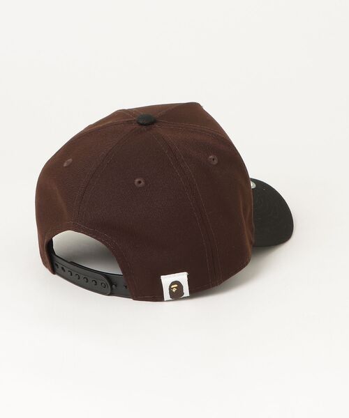 A BATHING APE（アベイシングエイプ）の「MILO FACE NEW ERA 9FORTY CAP（キャップ・キッズ・ブラウン・FREE）」の5枚目の写真
