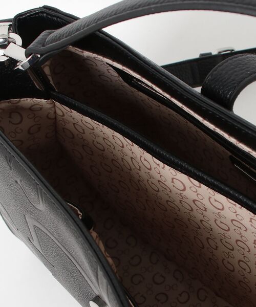 Guess（ゲス）の「RUDIE Satchel ハンドバッグ サッチェル（ハンドバッグ・レディース・ブラック・ONE SIZE）」の5枚目の写真