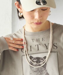 SHIPS | マルチウェイ パールモチーフ ネックレス(ネックレス)