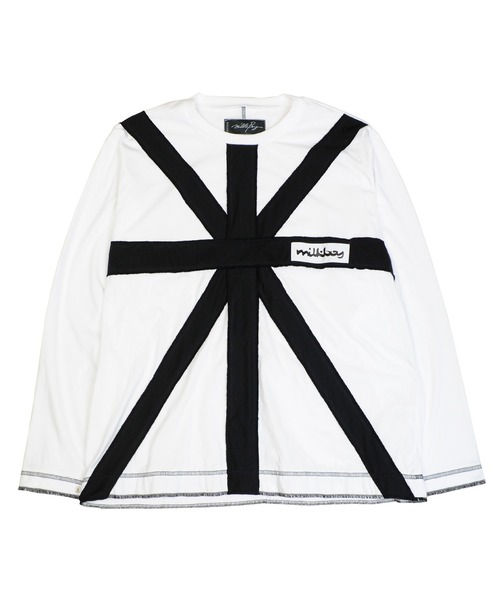 MILKBOY（ミルクボーイ）の「BRIT LONG Tシャツ（Tシャツ/カットソー・レディース・A/B/C・FREE）」の4枚目の写真