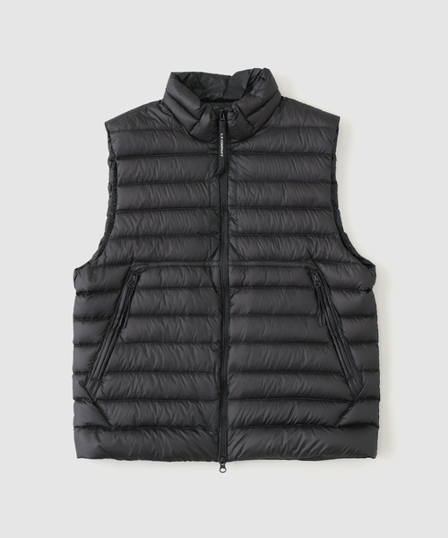 C.P. COMPANY(シーピーカンパニー)の「C.P. COMPANY (シーピーカンパニー) VEST IN DD-SHELL(ダウンジャケット/コート・メンズ・ブラック・MEDIUM/LARGE)」の1枚目の写真
