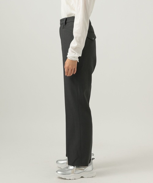 BAYFLOW（ベイフロー）の「[シワになりづらい]ストレートトラウザー（その他パンツ・レディース・ブラック/チャコール・MEDIUM/SMALL）」の10枚目の写真