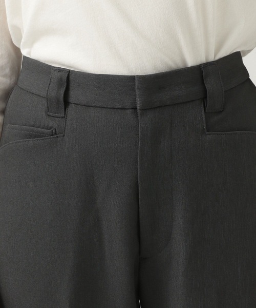 BAYFLOW（ベイフロー）の「[シワになりづらい]ストレートトラウザー（その他パンツ・レディース・ブラック/チャコール・MEDIUM/SMALL）」の12枚目の写真