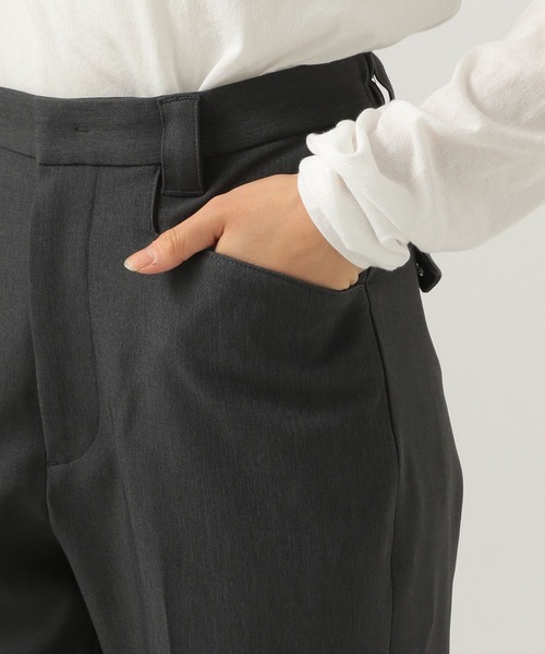 BAYFLOW（ベイフロー）の「[シワになりづらい]ストレートトラウザー（その他パンツ・レディース・ブラック/チャコール・MEDIUM/SMALL）」の13枚目の写真