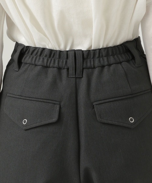 BAYFLOW（ベイフロー）の「[シワになりづらい]ストレートトラウザー（その他パンツ・レディース・ブラック/チャコール・MEDIUM/SMALL）」の15枚目の写真