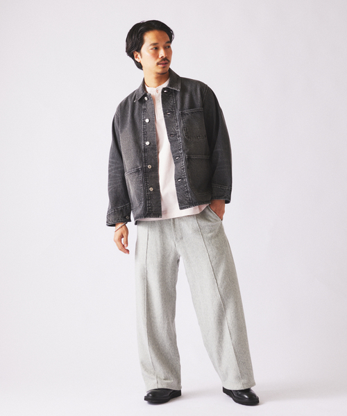 Champion（チャンピオン）の「CHAMPION / チャンピオン 別注 R/W スウェット トラック パンツ（スウェットパンツ・メンズ・グレー/ブラック/アイボリー・MEDIUM/LARGE）」の19枚目の写真