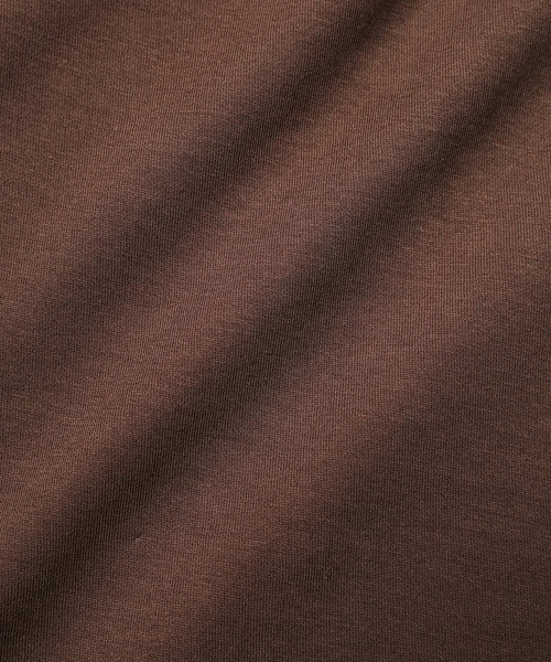 BARNYARDSTORM（バンヤードストーム）の「BARNYARDSTORM / ボートネックロンＴ / マシンウォッシャブル（Tシャツ/カットソー・レディース・ライトグレー/ホワイト/ブラウン・M/S）」の6枚目の写真