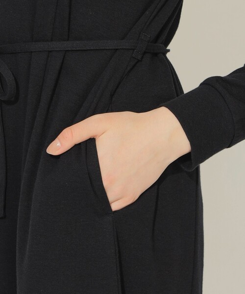 CB CRESTBRIDGE（シービークレストブリッジ）の「【Meシリーズ】ポロワンピース（ワンピース・レディース・ブラック/ダークネイビー・M/S）」の7枚目の写真