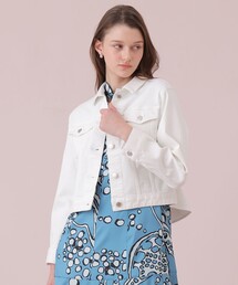 ANAYI（アナイ）の「ストレッチデニムペプラム ジャケット（デニムジャケット）」