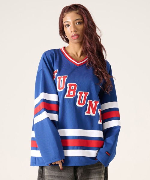 FUBU フブ ブランド Hockey Jersey Shirt / ホッケーシャツ