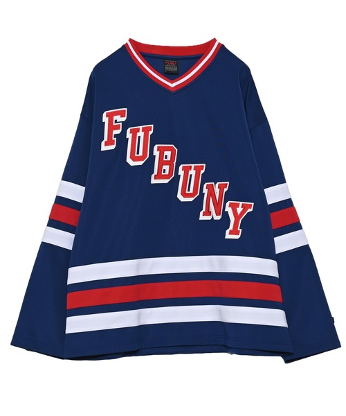 FUBUバスケットボールシャツ　ゲームシャツ セール】FUBU フブ ブランド Hockey Jersey Shirt / ホッケーシャツ