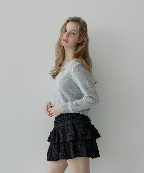 HYBERNAT(ハイバーナット)の「リボンステッチニットトップ(ニット/セーター・レディース・その他・SMALL/MEDIUM)」の2枚目の写真