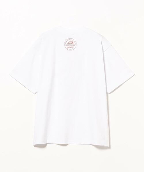 TOKYO CULTUART by BEAMS(トウキョウカルチャートバイビームス)の「HIGHWAY / taiwan T-Shirt(Tシャツ/カットソー・レディース・ネイビー/ホワイト・LARGE/MEDIUM/SMALL/X-LARGE)」の4枚目の写真