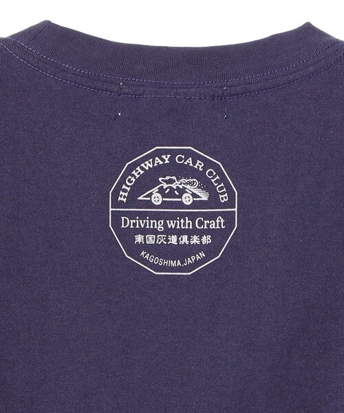 TOKYO CULTUART by BEAMS(トウキョウカルチャートバイビームス)の「HIGHWAY / taiwan T-Shirt(Tシャツ/カットソー・レディース・ネイビー/ホワイト・LARGE/MEDIUM/SMALL/X-LARGE)」の10枚目の写真