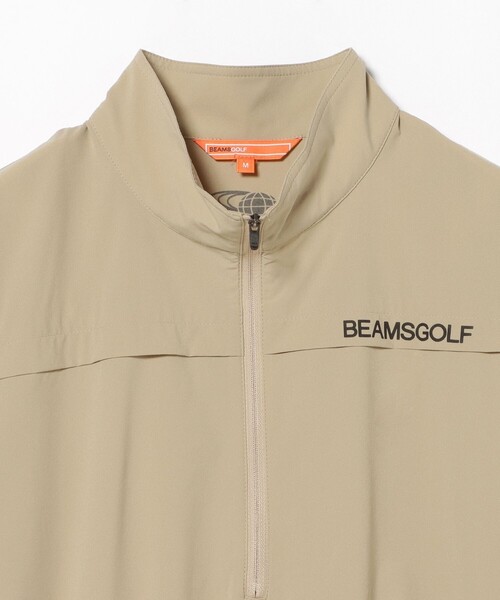 BEAMS GOLF（ビームスゴルフ）の「ORANGE LABEL / ストレッチ ハーフジップ 撥水ワンピース（ワンピース・レディース・ベージュ/ネイビー・MEDIUM/LARGE/SMALL）」の11枚目の写真